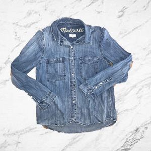 MADEWELL DENIM BUTTON UP